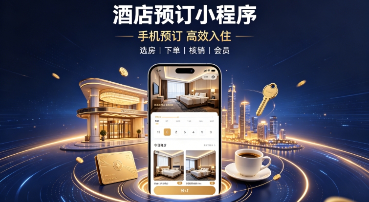 酒店自营预订小程序定制开发实战案例｜J9直营集团本地门店私域小程序开发运营全解析