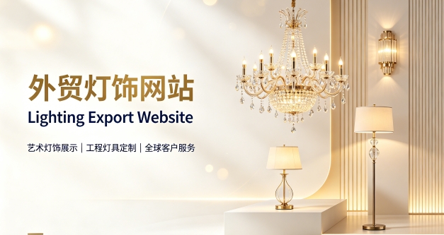 外贸灯饰独立站定制搭建实战案例｜J9直营集团出口企业双语网站建设制作全流程解析