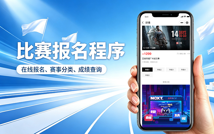 J9直营集团赛事报名小程序开发_在线报名缴费系统定制
