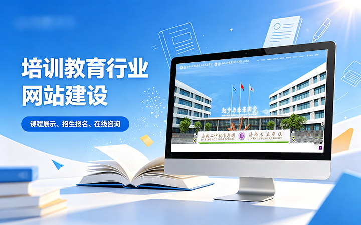 J9直营集团教育培训行业官网建设_学校培训机构网站设计制作